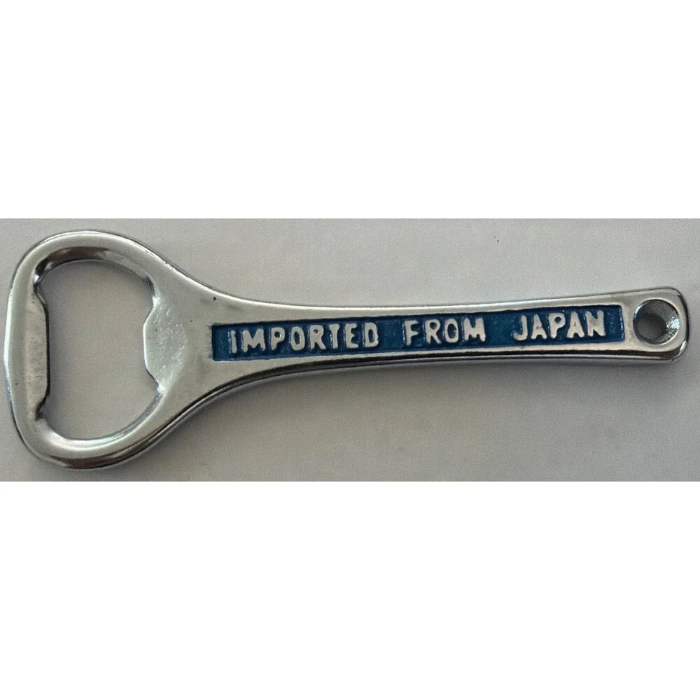Vintage Kirin Beer Imported Bottle Opener Metal Bar Tool Advertising